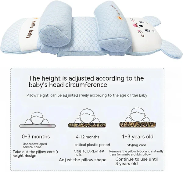 Baby Shaping Head Support Pillow - Assorted Colour 👶🤱 - Image 8
