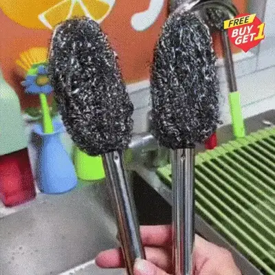 Bottle Jar Toilet Cleaner Brush Scrubber ( BUY 1 GET 1 FREE ) - Image 2