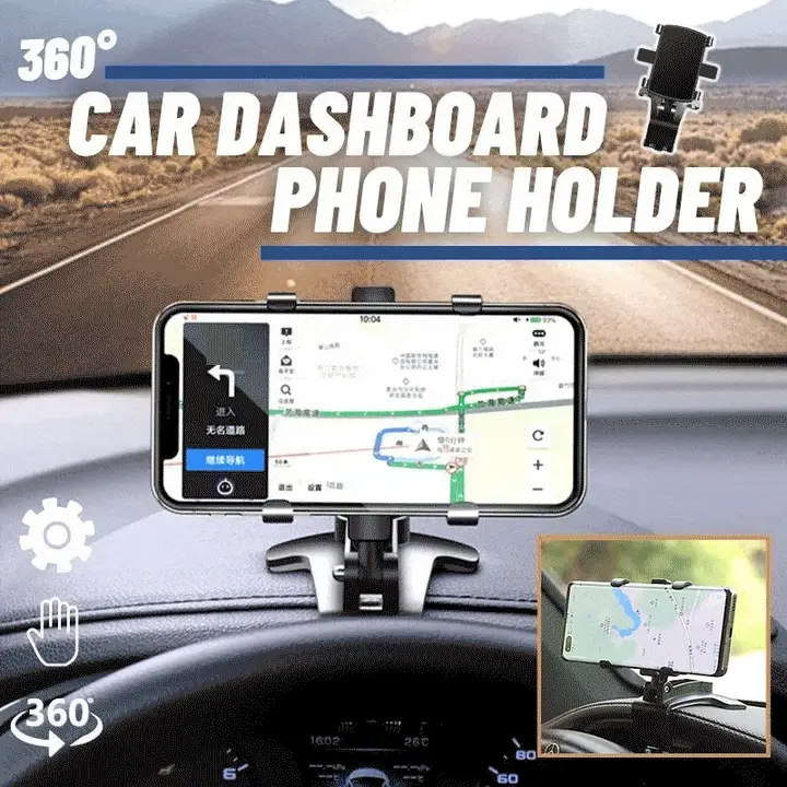 Multifunctional Car Dashboard Mobile Phone Holder - Image 2