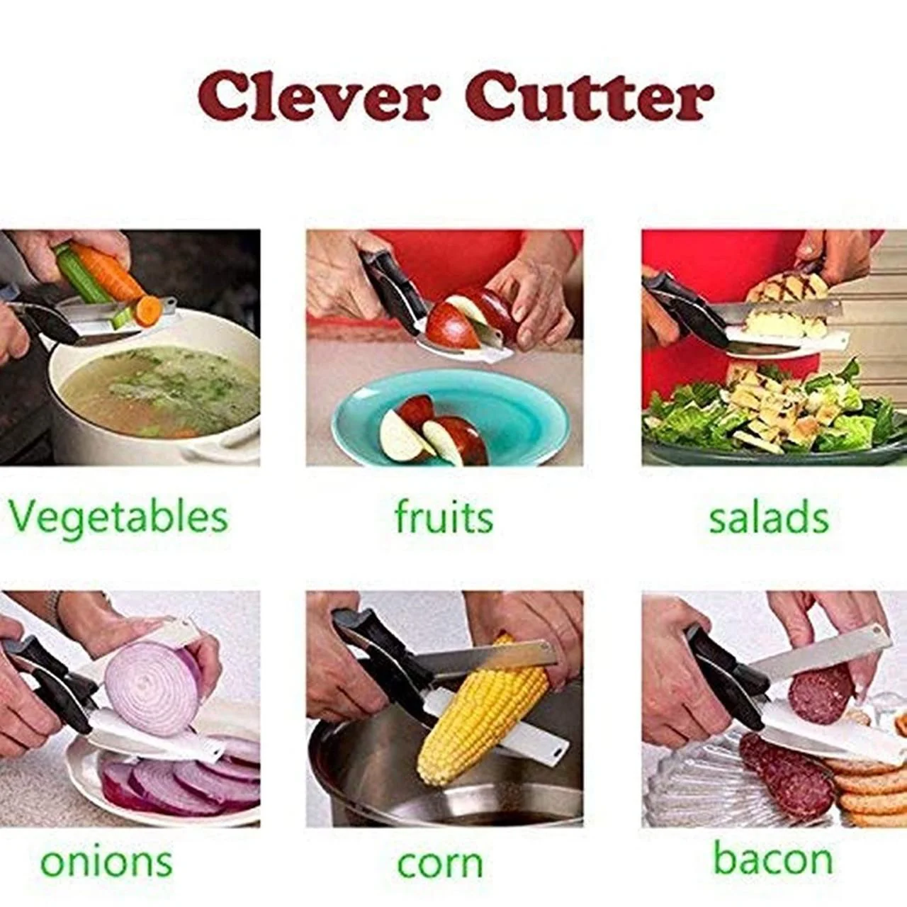 Cleaver Cutter - 2 in 1 Kitchen Knife / Cleaver Cutters - Image 8