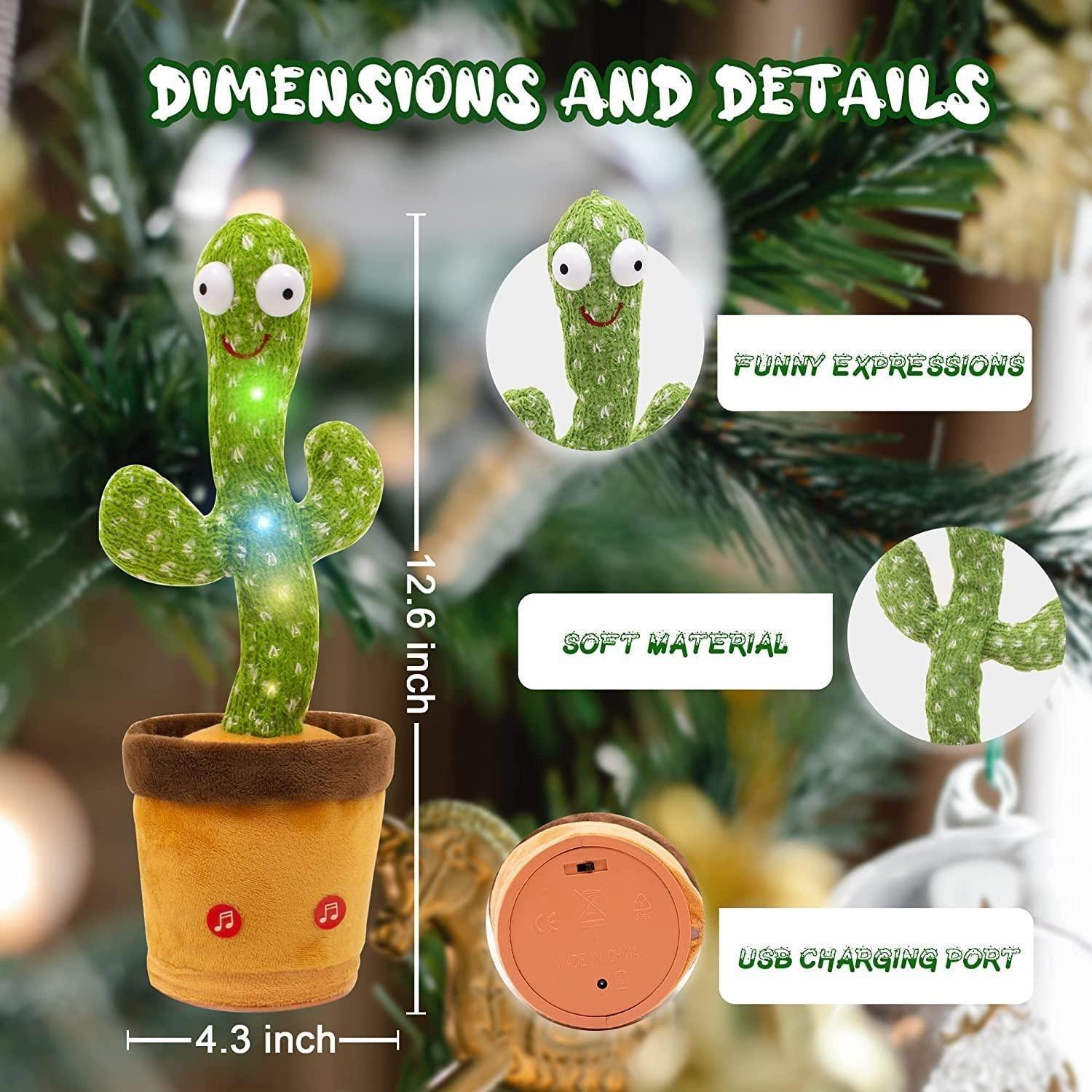 🌵 Talking & Dancing Cactus Mimicry Toy🔥(Upgraded New 2023 Edition) - Image 4