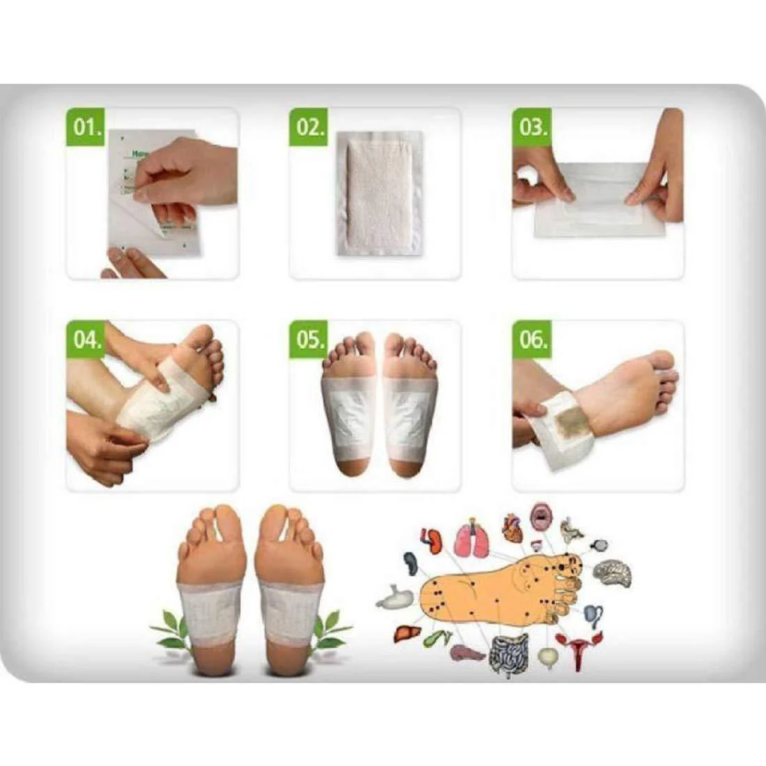 Detox Foot Patches (Set of 10) - Image 5
