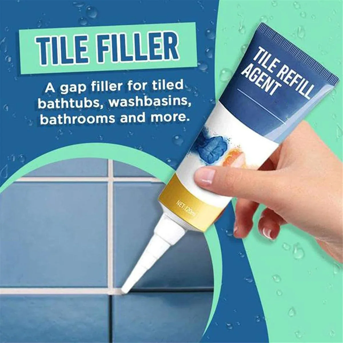 Gap Filler-Multipurpose Gap Filler Tube Tile Grout sealing Agent ( BUY 1 GET 1 FREE ) - Image 2