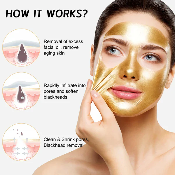 Golden Peel Face Mask ( Buy 1 Get 1 Free ) - Image 4