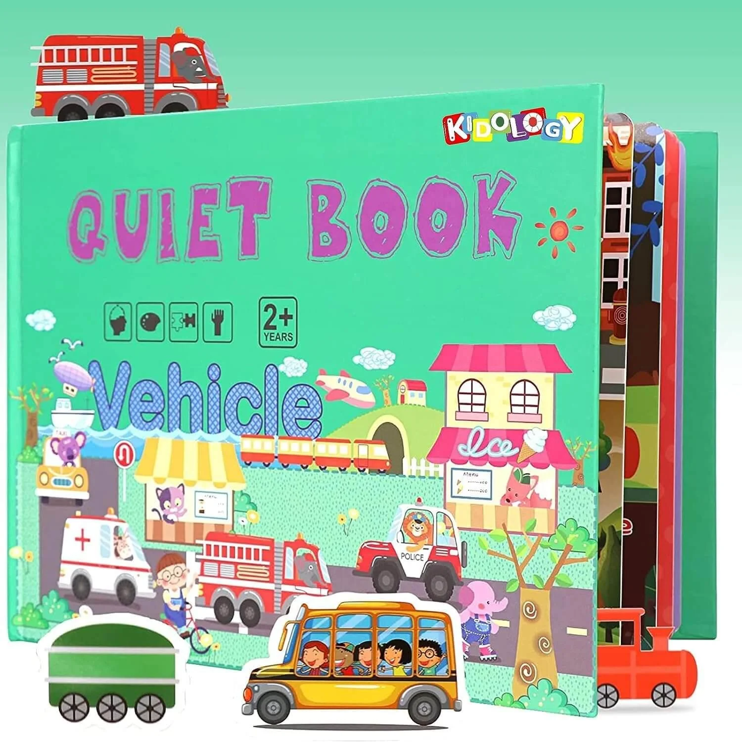 👶MONTESSORI QUIET BOOK FOR KIDS TO DEVELOP LEARNING SKILLS🪀🛝 - Image 12