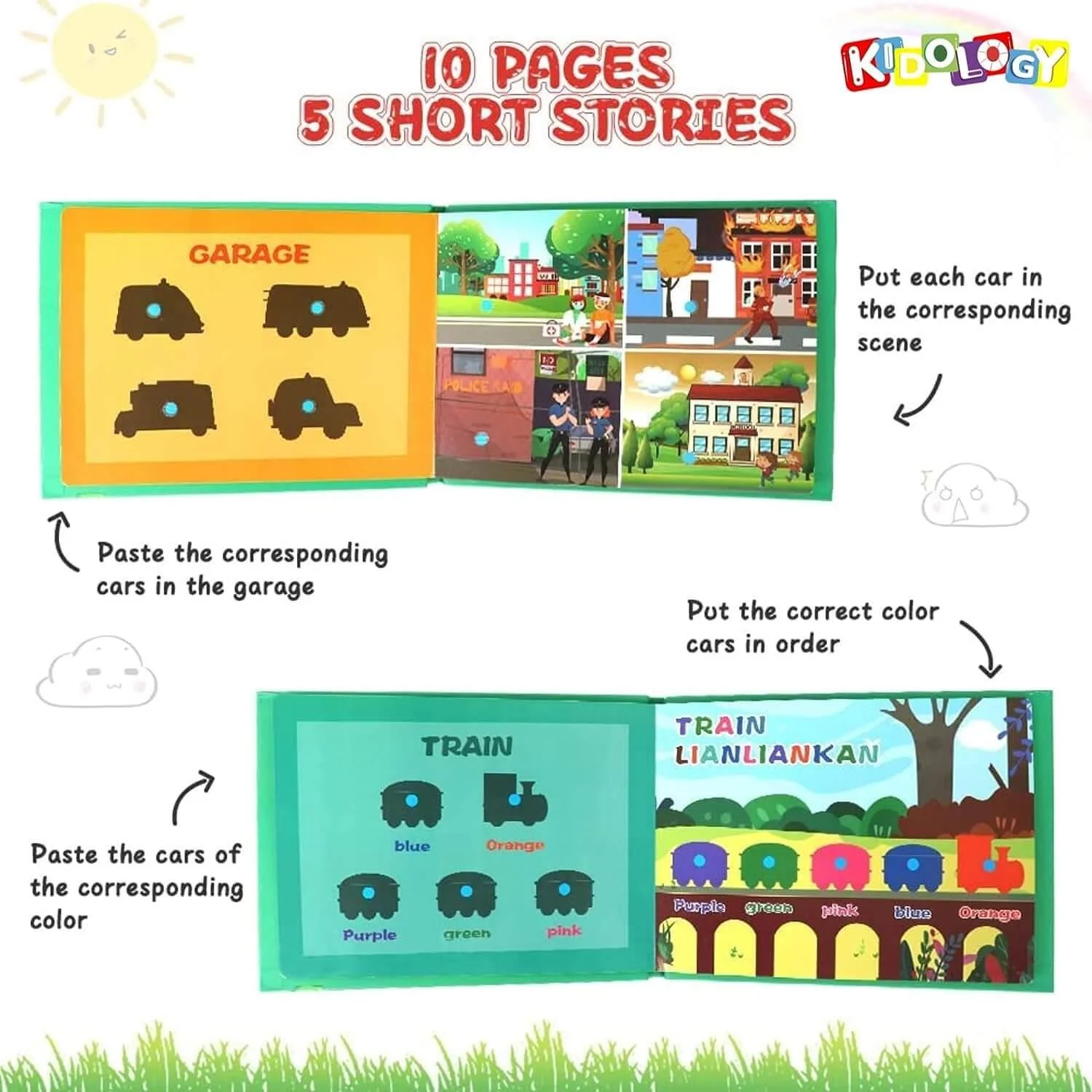 👶MONTESSORI QUIET BOOK FOR KIDS TO DEVELOP LEARNING SKILLS🪀🛝 - Image 9