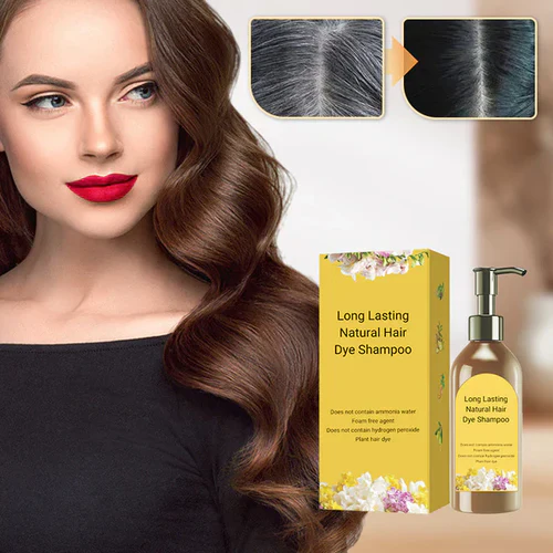 ✨Japanese Long Lasting Natural Hair Dye Shampoo ( Buy 1 Get 1 Free )🔥🔥