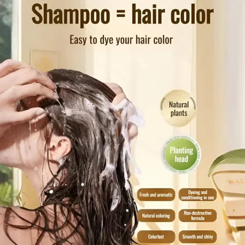 ✨Japanese Long Lasting Natural Hair Dye Shampoo ( Buy 1 Get 1 Free )🔥🔥 - Image 8