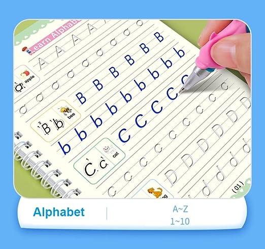 ✨Magic Practice Copybook📚, Buy 1 Set Get 1 Set Free🤩 (8 Book + 2 Pen+ 20 Refill +2 Grip)✍ - Image 3
