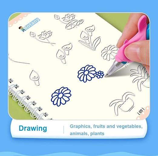 ✨Magic Practice Copybook📚, Buy 1 Set Get 1 Set Free🤩 (8 Book + 2 Pen+ 20 Refill +2 Grip)✍ - Image 4
