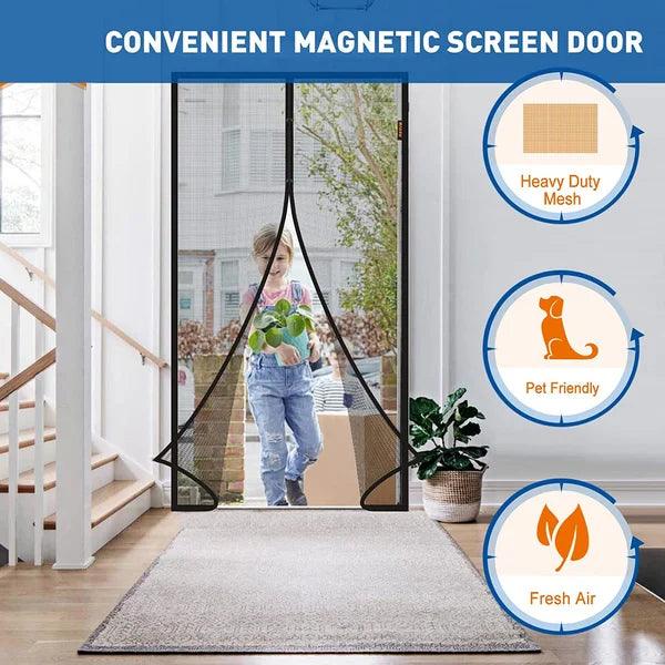 Magic Home Magnetic Foldable Anti Mosquito Door Curtains 🦟❌ - Image 4