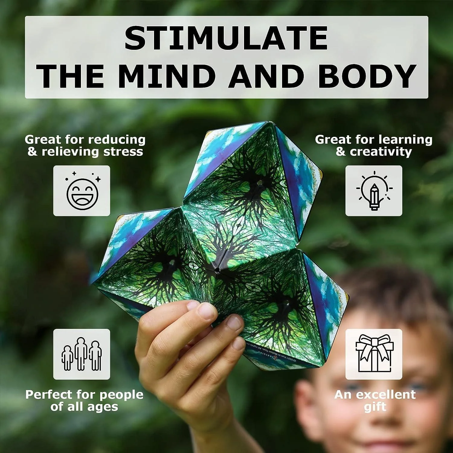 STARKIDS™ Transformer Magnetic Cube 🧲🌈 - Image 3