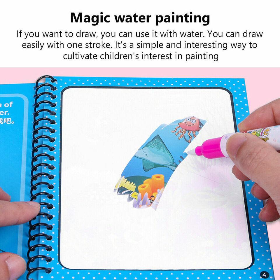 🌟Reusable Magic Water🎨 Painting Book 📚 (SET of 4 Books) - Image 4