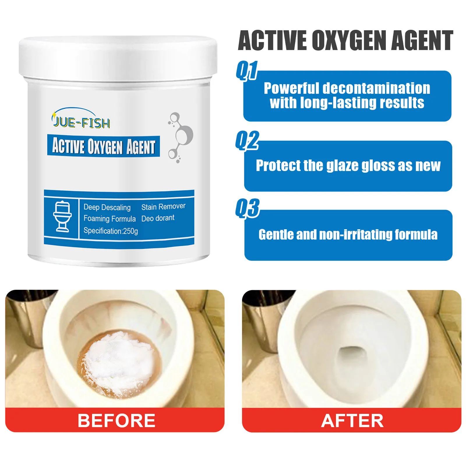 Toilet Active Oxygen Agent Buy One Get One Free 🍶✨ - Image 4
