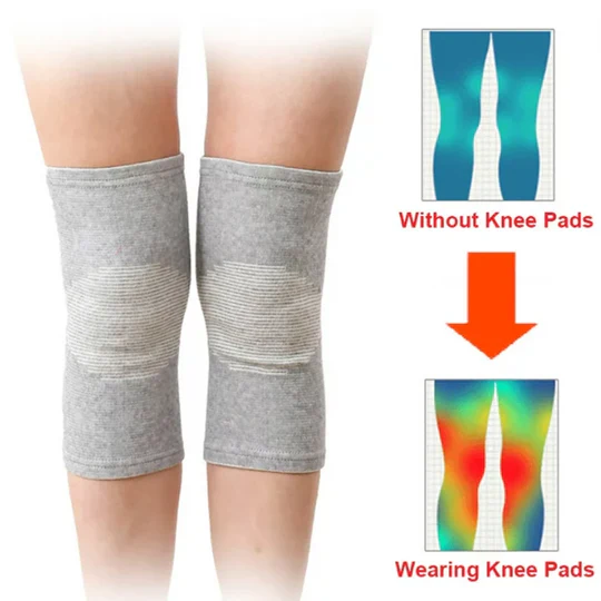 Bamboo Compression Knee Sleeves(Pack Of 2)(75% Off) - Image 4