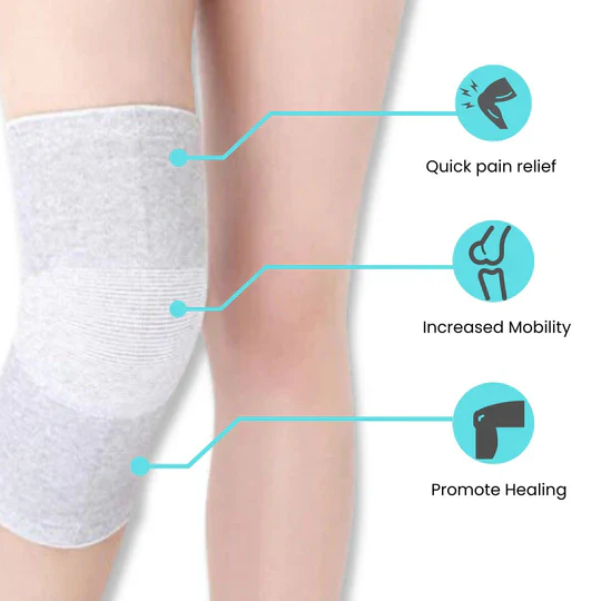 Bamboo Compression Knee Sleeves(Pack Of 2)(75% Off) - Image 5