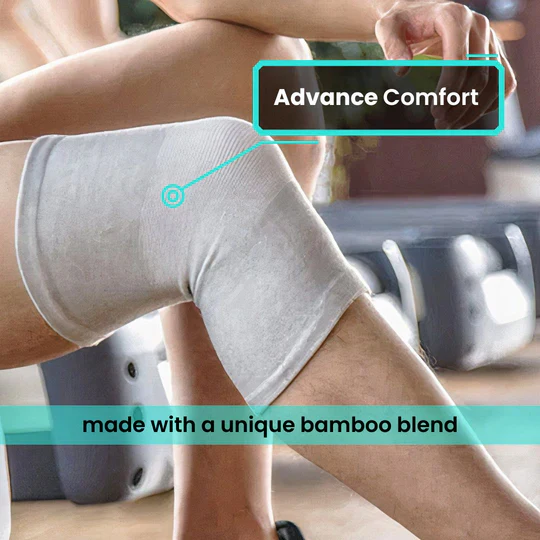 Bamboo Compression Knee Sleeves(Pack Of 2)(75% Off) - Image 7